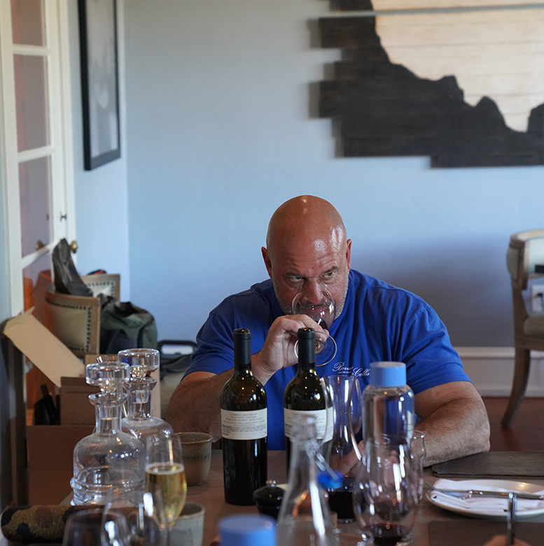 Russel Bevin tasting